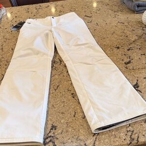 Obermeyer White Women's Ski Pants Size 10